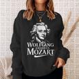 Wolfgang Amadeus Mozart Portrait Salzburg Operaienna Classic Sweatshirt Geschenke für Sie