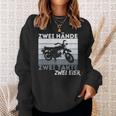 Zwei Hands Zwei Takte Simson Ddr Moped Two Strokeintage Sweatshirt Geschenke für Sie