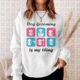 Hundepflege Ist Mein Ding Für Hundefriseur Sweatshirt Geschenke für Sie