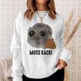 Muss Kacki Sad Hamster Meme Aus Dem Weg Muss Kacken Kaka Sweatshirt Geschenke für Sie