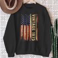 50 Years Old Vintage 1975 American Flag 50Th Birthday Men Sweatshirt Gifts for Old Women