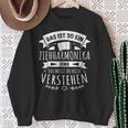 With Accordion Musician Das Ist So Ein Ziehharmonika Ding Sweatshirt Geschenke für alte Frauen