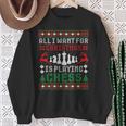 Alles Was Ich Zu Weihnachten Want Ist Schach Spielen Uglicher Christmas Jumper Sweatshirt Geschenke für alte Frauen