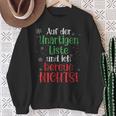 Auf Der Unartigen Liste Christmas Outfit Christmas Sweatshirt Geschenke für alte Frauen