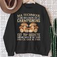 Champignon Ma Technique De Récolte De Champignons Cèpes Sweater e Cadeaux pour les femmes âgées
