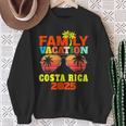 Costa Rica Vacation 2025 Family Vacation 2025 Matching Sweatshirt Gifts for Old Women