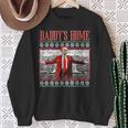 Daddy's Home Ugly Christmas Sweater Sweatshirt Gifts for Old Women
