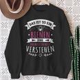 Damen Imker Imkerin Bienenzüchter Das Ist So Ein Bienen Ding Sweatshirt Geschenke für alte Frauen