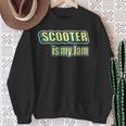 Damen Scooter Rider Scooter Ist Mein Ding Mit-Ausschnitt Sweatshirt Geschenke für alte Frauen