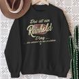 Das Ist Ein Reinhold Ding Family Reinhold Sweatshirt Geschenke für alte Frauen