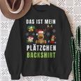 Das Ist Mein Plätzchen Back Backen Christmas Biscuits Sweatshirt Geschenke für alte Frauen