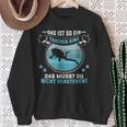 Das Ist So Ein Taucher Ding Diving Instructor Sweatshirt Geschenke für alte Frauen