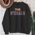 Distressed Team O'neale Last Name Proud Family Last Name Sweatshirt Geschenke für alte Frauen