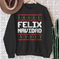 Felix Navidad Felix Name Day Xmas Sweatshirt Geschenke für alte Frauen