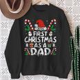 First Christmas As A Dad 2024 Family Matching 1St New Dad Sweatshirt Gifts for Old Women