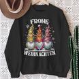 Frohe Weihnachten German Gnome Christmas Decorations Germany Sweatshirt Gifts for Old Women