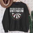 Dart Am Liebsten Spiele Ich Untenrum Sweatshirt Geschenke für alte Frauen