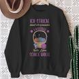 Knitted Ich Stricke Damit Ich Niemanden Erwürge Sweatshirt Geschenke für alte Frauen