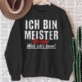 Slogan For Meister Crafts Sweatshirt Geschenke für alte Frauen