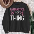 Gymnastik Ist Mein Ding Akrobatik Akrobatin Turnen Sweatshirt Geschenke für alte Frauen