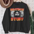 Hiphop Beatbox Is My Ding Singing Sweatshirt Geschenke für alte Frauen