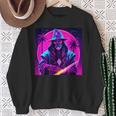 Hipster Wizard Retro Print Sweatshirt Geschenke für alte Frauen