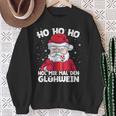 Hol Mir Mal Den Glühwein Annoyed Santa Sweatshirt Geschenke für alte Frauen