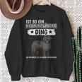 Hundehalter Ist So Ein Neufundländer Ding Neufundländer Sweatshirt Geschenke für alte Frauen