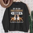 Hundehalter Sachen Ist So Ein Bullterrier Ding Bullterrier Sweatshirt Geschenke für alte Frauen