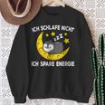 Ich Schlafe Nicht Ich Spare Energy Sleep Penguin Nightdress Sweatshirt Geschenke für alte Frauen