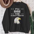 Ist So Ein Adler Ding Slogan Sweatshirt Geschenke für alte Frauen