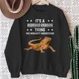 Ist So Ein Bartagame Ding Lustiger Spruch Bartagamen Sweatshirt Geschenke für alte Frauen