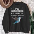 Ist So Ein Kolibri Ding Lustiger Spruch Kolibris Sweatshirt Geschenke für alte Frauen