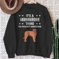 Ist So Ein Leonberger Ding Lustiger Spruch Leonberger Sweatshirt Geschenke für alte Frauen