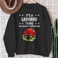 Ist So Ein Marienkäfer Ding Lustiger Spruch Marienkäfer Sweatshirt Geschenke für alte Frauen