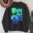 Kitesurfing For Kitesurfers Retro Kitesurf Sweatshirt Geschenke für alte Frauen