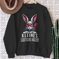 Kleines Häschen Lustiges Hobby Motiv Sweatshirt Geschenke für alte Frauen