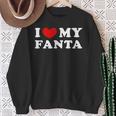 I Love My Fanta I Love My Fanta Sweatshirt Geschenke für alte Frauen