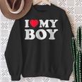 I Love My Son Ich Liebe Meinen Son Sweatshirt Geschenke für alte Frauen