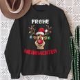 Lustiges Rentier Weihnachten Geschenk Für Ihn Für Sie Sweatshirt Geschenke für alte Frauen