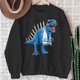 Menorasaurus Rex Menorahsaurus Hannukah Dinosaur Sweatshirt Geschenke für alte Frauen