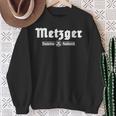 Metzger Fleischer Zunftzeichen Tradition Craft S Sweatshirt Geschenke für alte Frauen