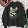 Norwegian Forest Cat Norwegian Cat Skogkatt Forest Cats Sweatshirt Geschenke für alte Frauen