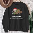 Offizielles Weihnachts Faultier Weihnachten Sweatshirt Geschenke für alte Frauen