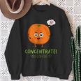 Orange Concentrate Fruit And Vegetables Sweatshirt Gifts for Old Women