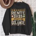 Pensioner Eine Legende Geht In Rente 2025 Ruhestand Sweatshirt Geschenke für alte Frauen