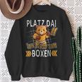 Platz Da Ich Muss Zum Boxing Bear Boxer Sweatshirt Geschenke für alte Frauen