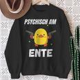 Psychisch Am Ente Sweatshirt Geschenke für alte Frauen