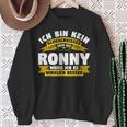 Ronny Ich Bin Kein Klugscheisser Sweatshirt Geschenke für alte Frauen