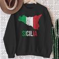 Sicilia Bella Italia Sicily Sweatshirt Geschenke für alte Frauen